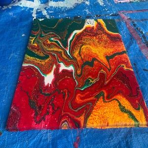 Acrylic Drop Painting